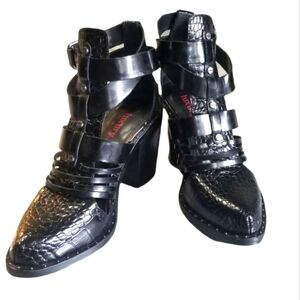 LUXURY Rebel Shoes, Color Black, Size 36